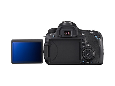 Canon D60 back image