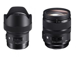 Sigma reveals pricing and availability for its upcoming 14mm and 24-70mm Art lenses