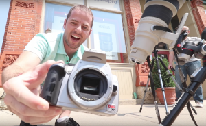 Photographer melts sensor shooting the sun without a filter in eclipse warning video