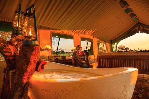 Horse riding holiday in Botswana