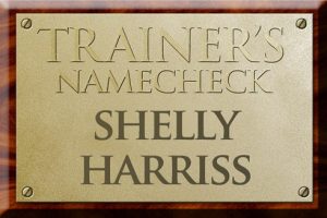 trainer namecheck Shelly Harriss