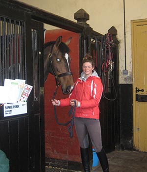 Sophie Jenman and Al Badminton stables