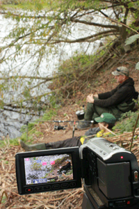 filming