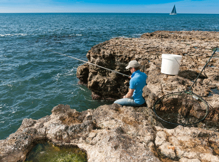Rock fishing