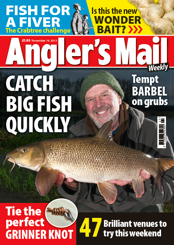 Be sure to get this week’s brilliant new issue of Angler’s Mail magazine! It’s in shops from Tuesday, November 19.