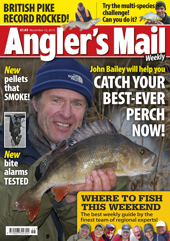 Be sure to get this week’s brilliant new issue of Angler’s Mail magazine! It’s in shops from Tuesday, November 12.