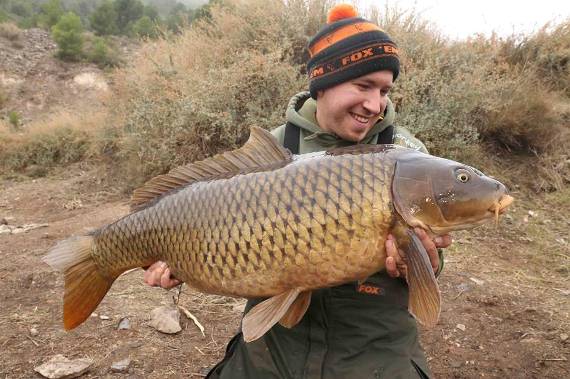 Battling with flu and jumbo sized commons, Lewis got in on the action
