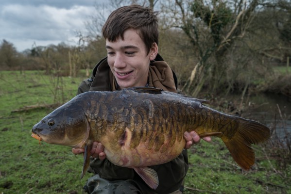 River Carp On Rolled Meat