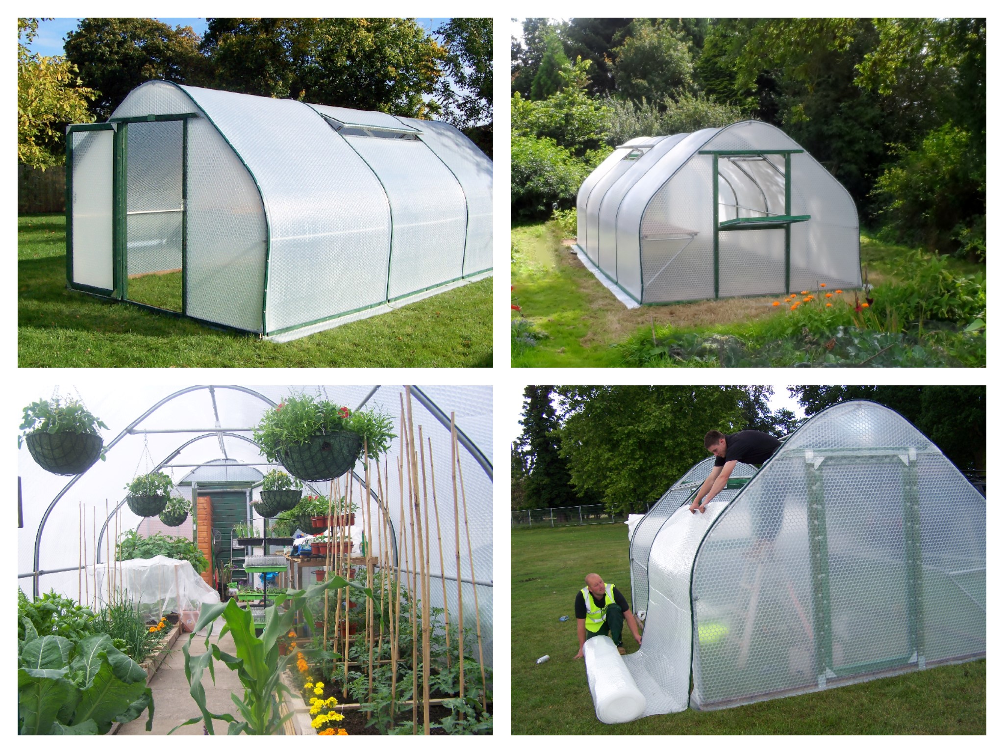 Greenhouses that are safe, strong, durable and energy efficient
