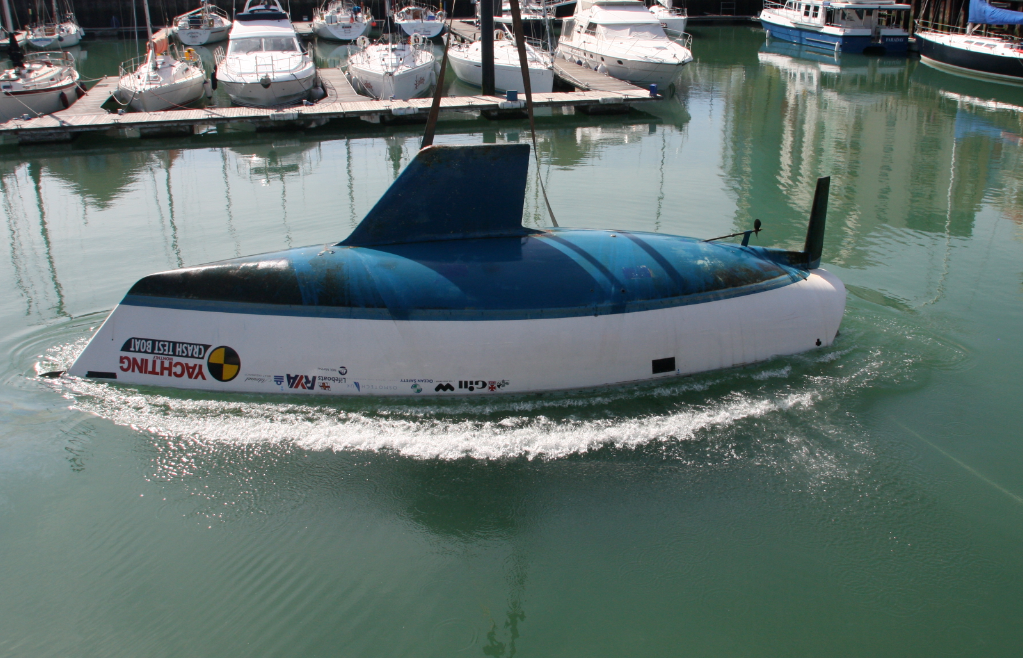 See the Crash Test Boat capsize video Yachting Monthly