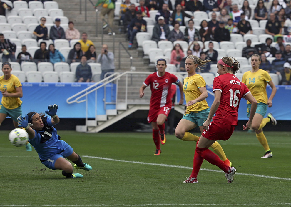 Canada women score fastest goal in Olympic history World Soccer