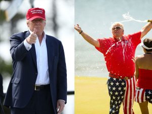 Donald Trump Congratulates John Daly On Win