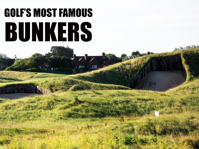 golf's most famous bunkers