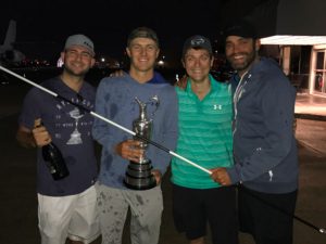 Jordan Spieth’s Family Celebrations Begin…