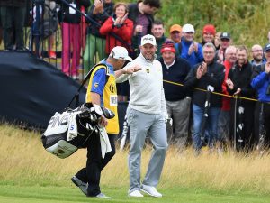 Watch Lee Westwood’s Incredible Hole-Out Eagle At The Open 2017