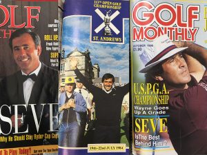11 Classic Seve Ballesteros Golf Monthly Covers