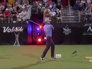 WATCH: Long Drive Competitior Snaps Driver Which Flies Into Crowd