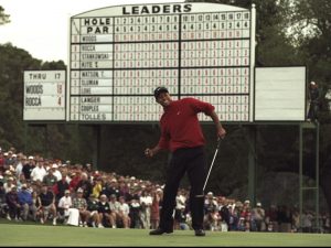 Tiger Woods US Masters Record
