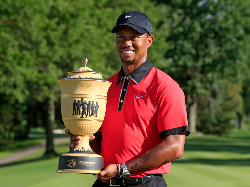 tiger woods win