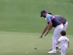 WATCH: Bubba Watson Pulls Off Incredible Trickshot At Masters Par 3