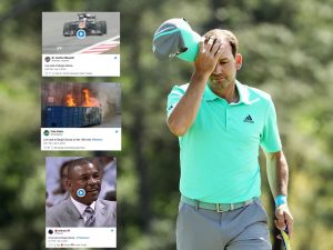 Twitter Reacts As Sergio Garcia Cards 13 On 15th Hole At Masters