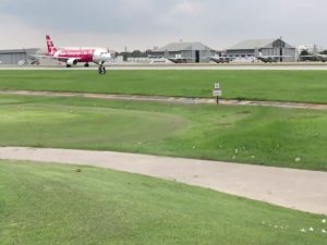 The Golf Course Inside An Airport