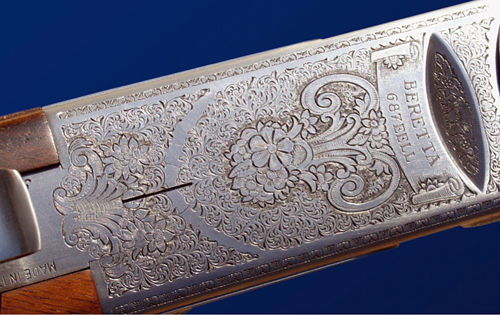 Beretta 687 EELL engraving.