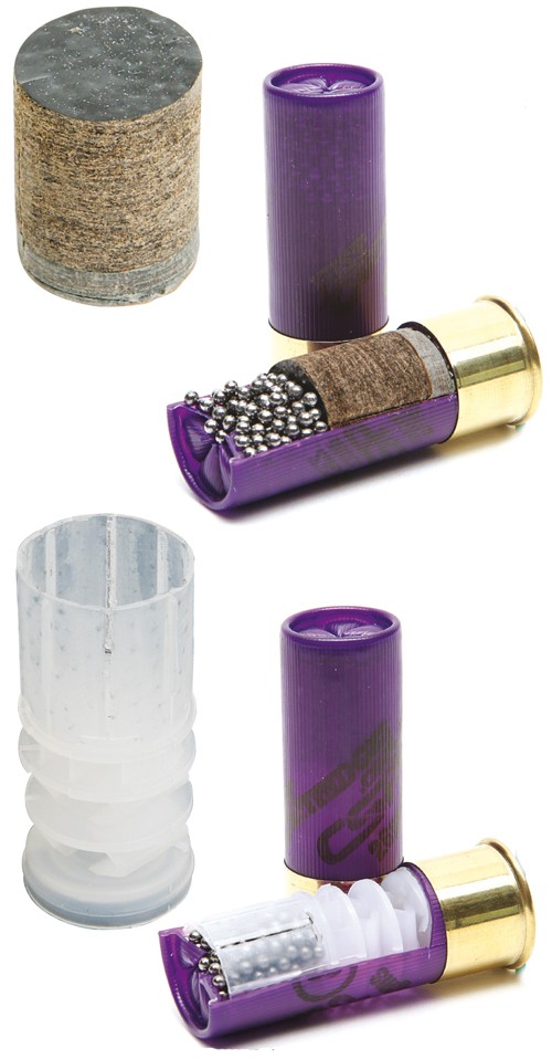 interior of shotgun cartridge