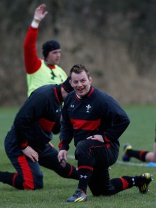 Wales Rugby Training Session
