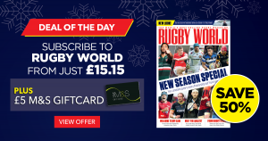Rugby World Subscription Deal – Deal of the day