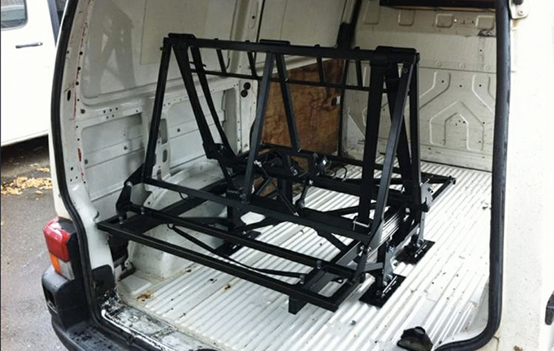 Rock ‘n’ roll beds VW Camper and Bus