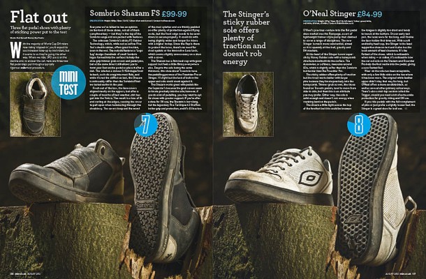 Three flat pedal shoes with plenty of sticking power put to the test