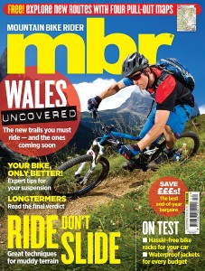 November issue of MBR Wales' new trails, set up your suspension and London routes
