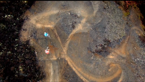 Gee and Dan train a full run on the Revolution quarry line