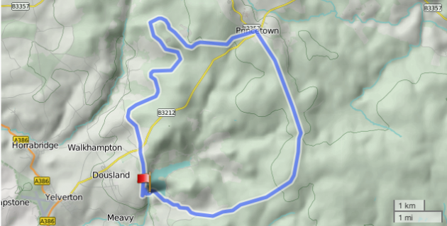 Winter rides Burrator