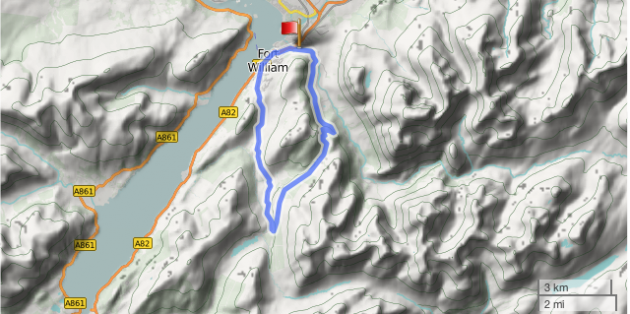 Winter rides highland way