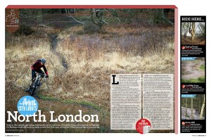 Routes and rides North London