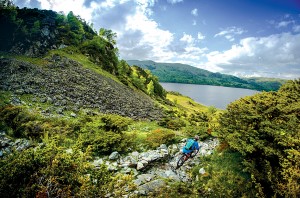 Ullswater mountain bike GPS route download Lake District