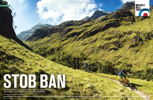 Stob Ban Scottish Highlands mtb
