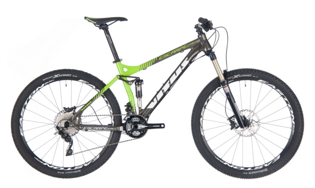 For 2014 the Sommet 1 is being replaced by the new Escarpe 275 VRS, priced at £1,800