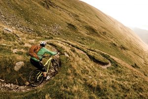 Nan Bield Lake District mountain bike route