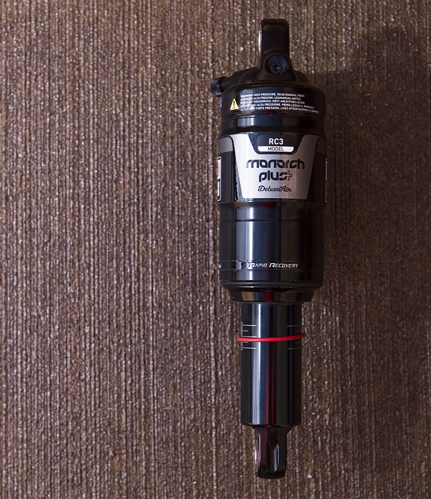 A more linear spring curve means that less force is needed to move the shock into its travel