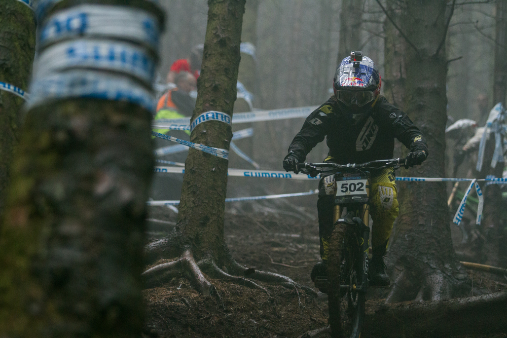 Goggle tear offs banned from the British Downhill Series - MBR
