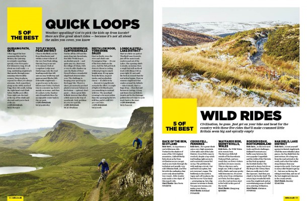Whatever your style of riding, the Trail Guide is packed full of ideas