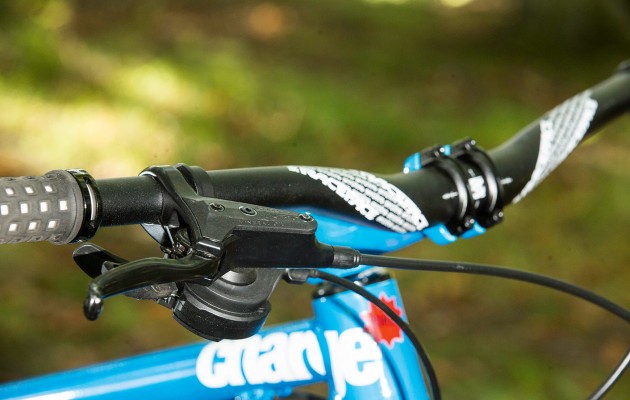 Tektro HDC brakes stop for no-one, but they've got great modulation (Kirkman)