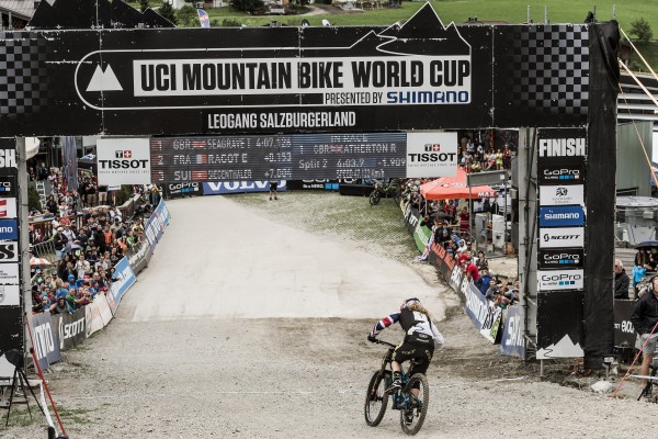 Rachel Atherton looked dominant and was fastest today by over 3 seconds