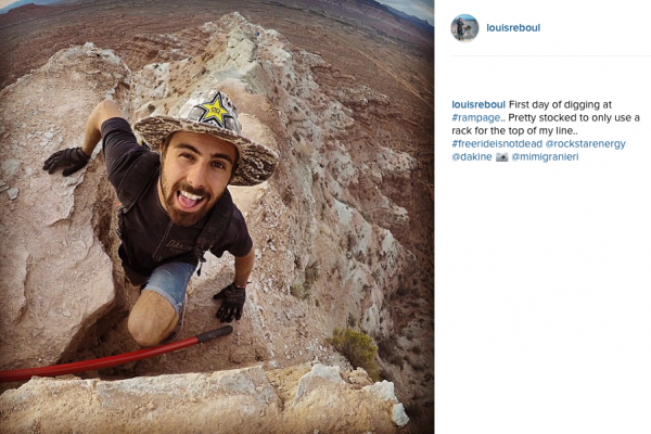 Louis Reboul Rampage reacts 2015