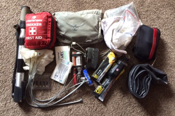 All of Moseley's kit - minus food and drink (Moseley)