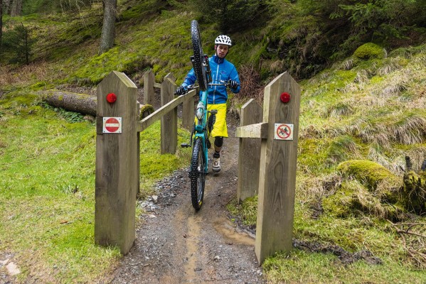 Trail centre zen stopping