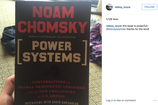 Tweets 08:10:15 Brycleand Chomsky